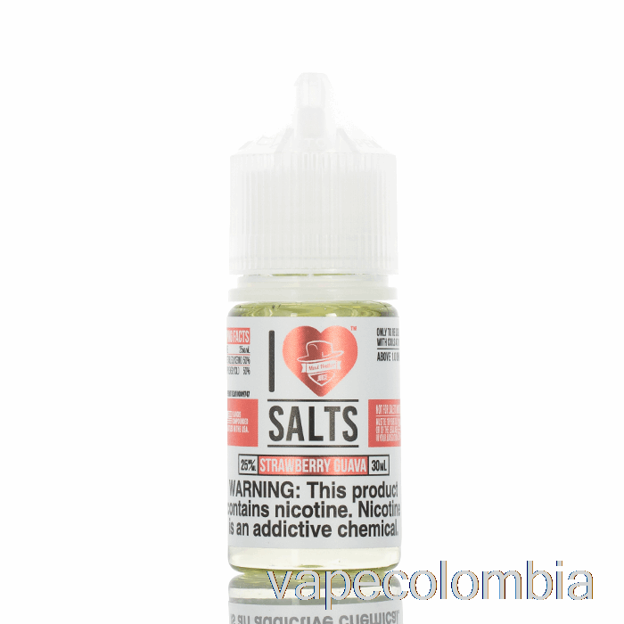 Vape Kit Completo Fresa Guayaba - I Love Salts - 30ml 25mg